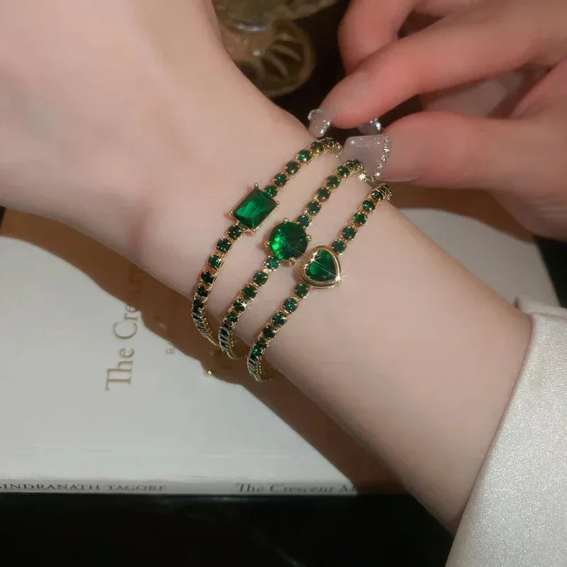 Zircon Square Bracelet - Viexta