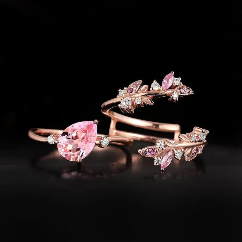 Women's Geometric Zircon Ring