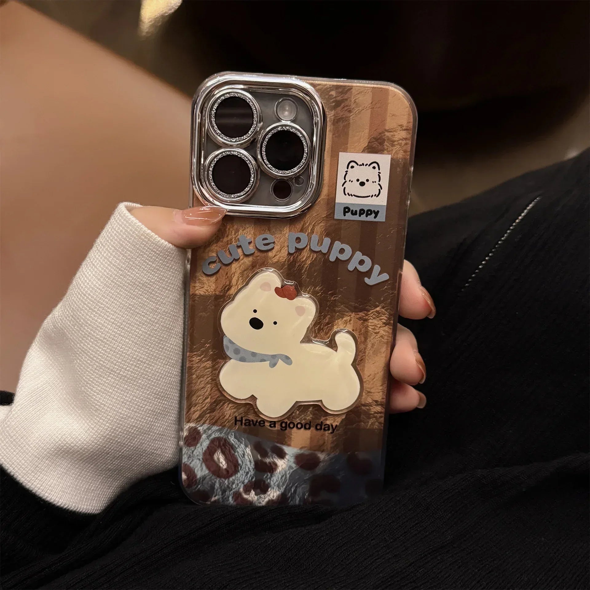 Patchwork West Highland iPhone Case - Viexta