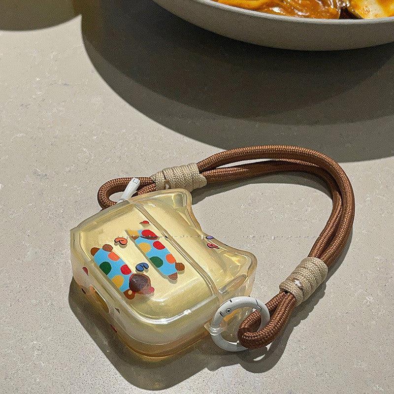 Cartoon Sausage Dog Wireless Bluetooth Headset Protective Cover - Viexta
