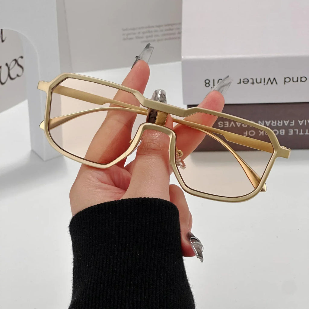 One-piece Street Shooting Sunglasses - Viexta