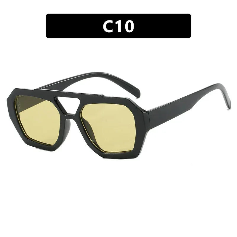 Ins Big Frame Leopard Sunglasses - Viexta