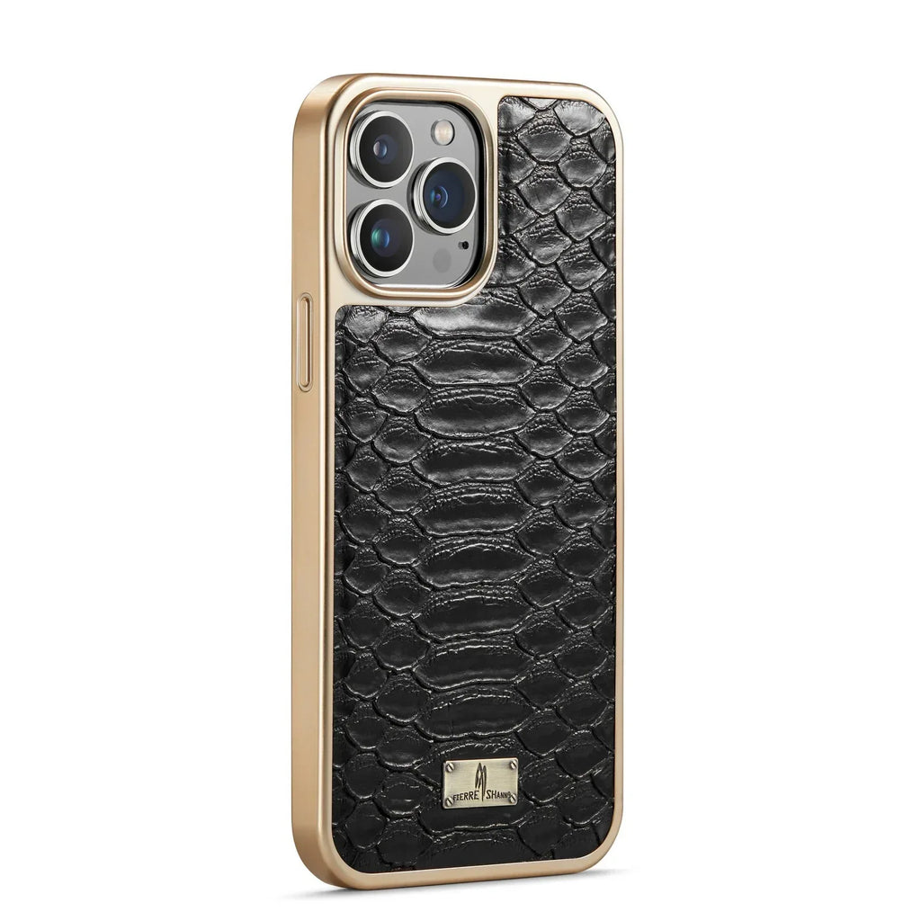 Python Pattern Business Electroplating iPhone Case - Viexta