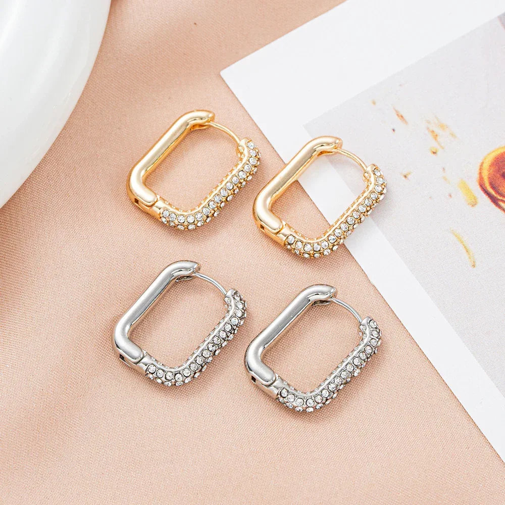 High-grade Round Ring Earrings Women - Viexta