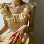 Swing Mid Length Dress - Viexta
