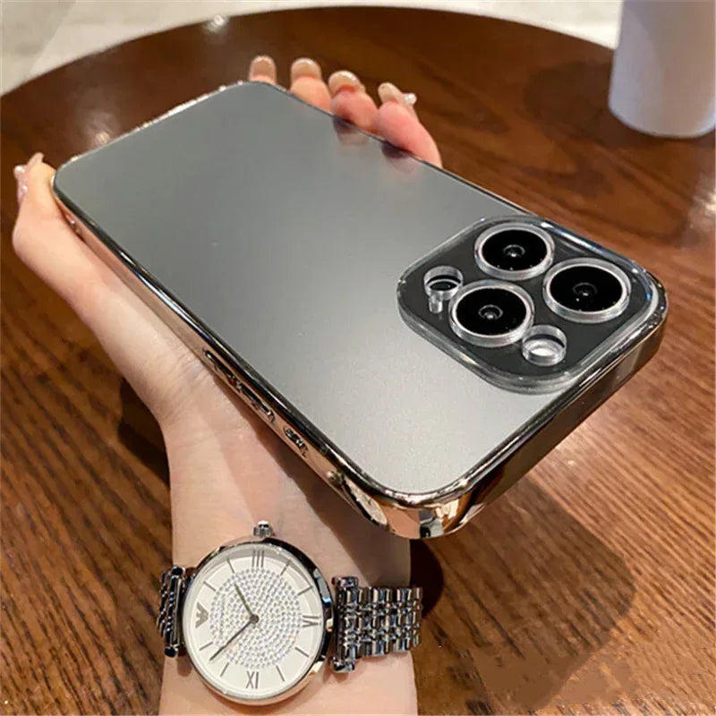 Electroplating Frosted iPhone Case - Viexta