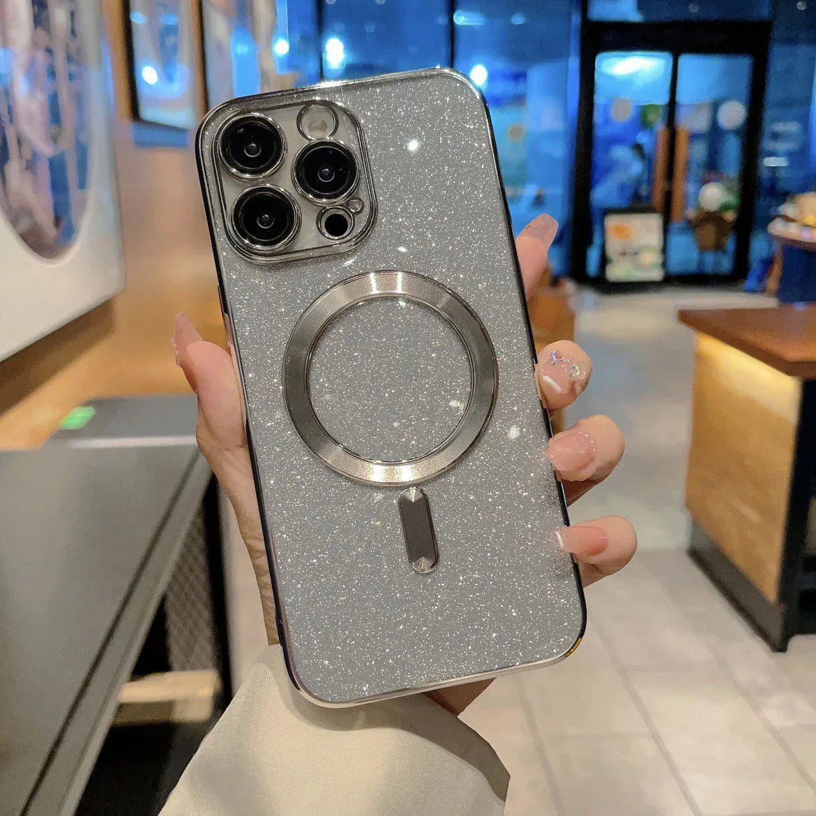 Magnetic Transparent Shell iPhone Cover - Viexta