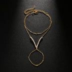 womens-v-finger-silver-double-layer-bracelet