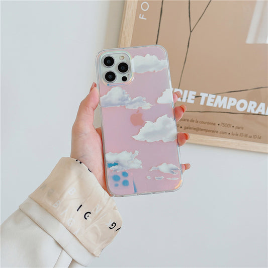 Laser Cloud iPhone Case