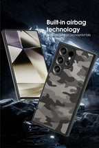 Camouflage Transparent Phone Case for Samsung S24 Ultra - Viexta