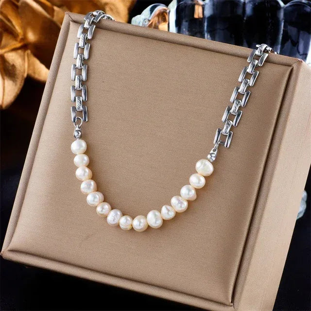 316L Stainless Steel Beaded Necklace - Viexta