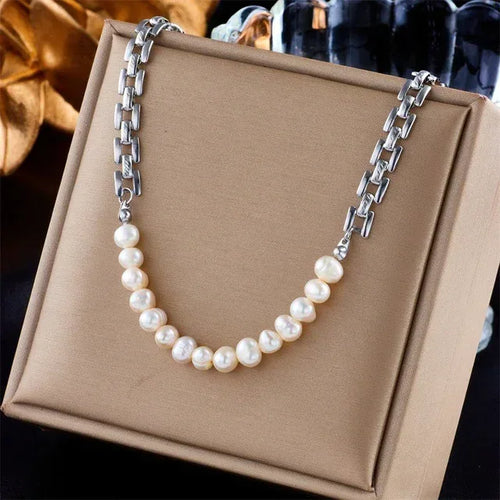 316L Stainless Steel Beaded Necklace - Viexta