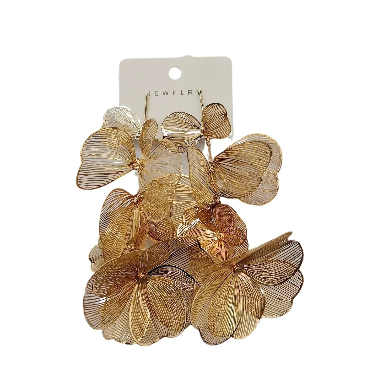GoldenTexture Handmade Blade Eardrops - Viexta