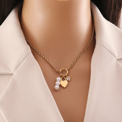 18k Love Heart Necklace