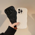 Wave Water Pattern Drop-resistant iPhone Case - Viexta