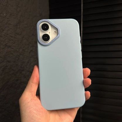 Metal Large Hole Ultra-thin Frosted iPhone Case