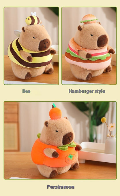 Capabala Doll Transformation Capybara Plush