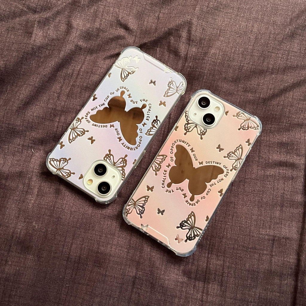colorized-butterfly-mirror-iphone-case - Viexta