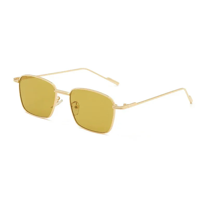 Metal Small Frame Versatile Sunglasses - Viexta