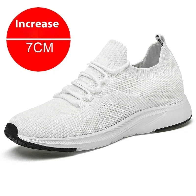 Breathable Casual Hidden Heel Sneaker - Viexta