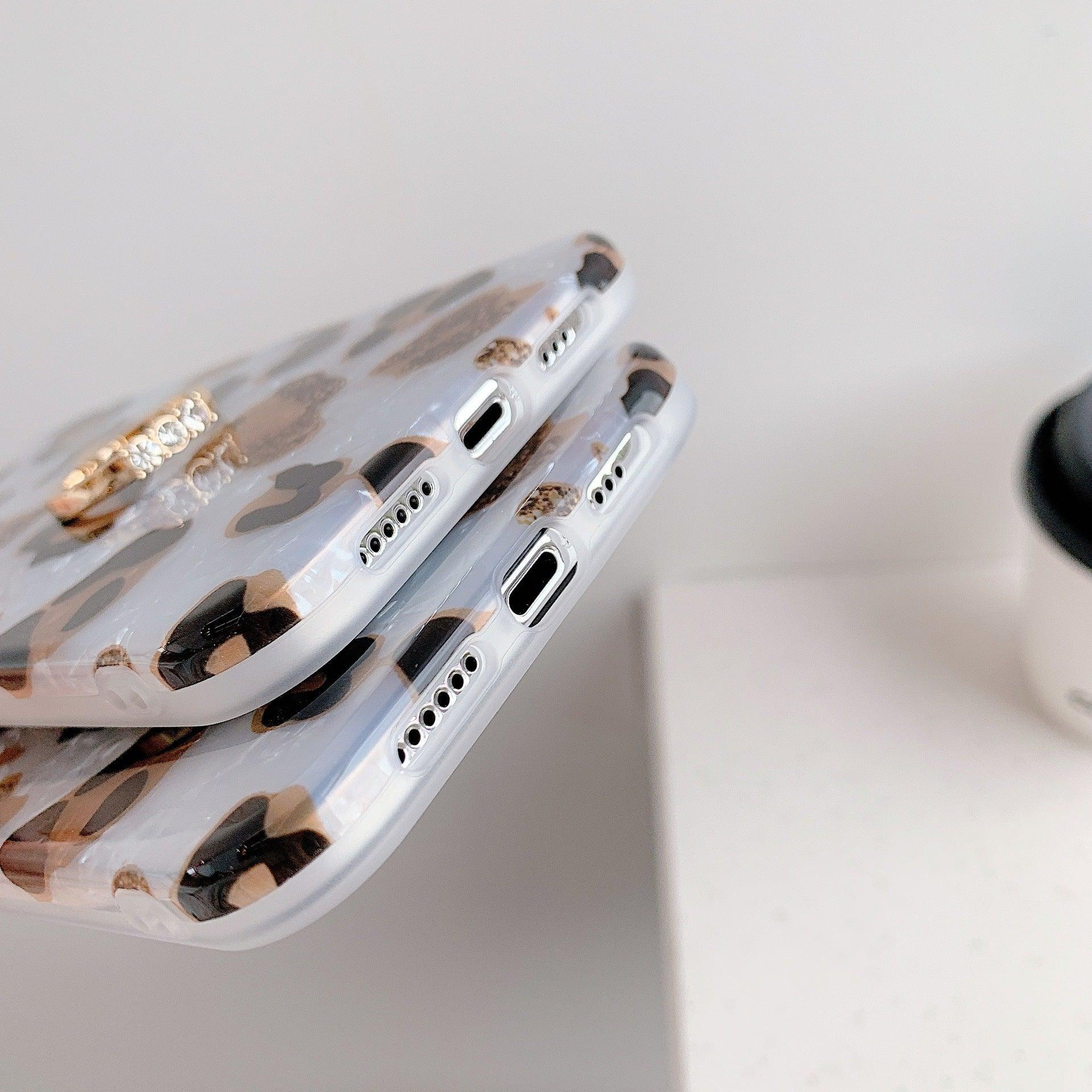 Leopard Print Drop-resistant iPhone Case - Viexta