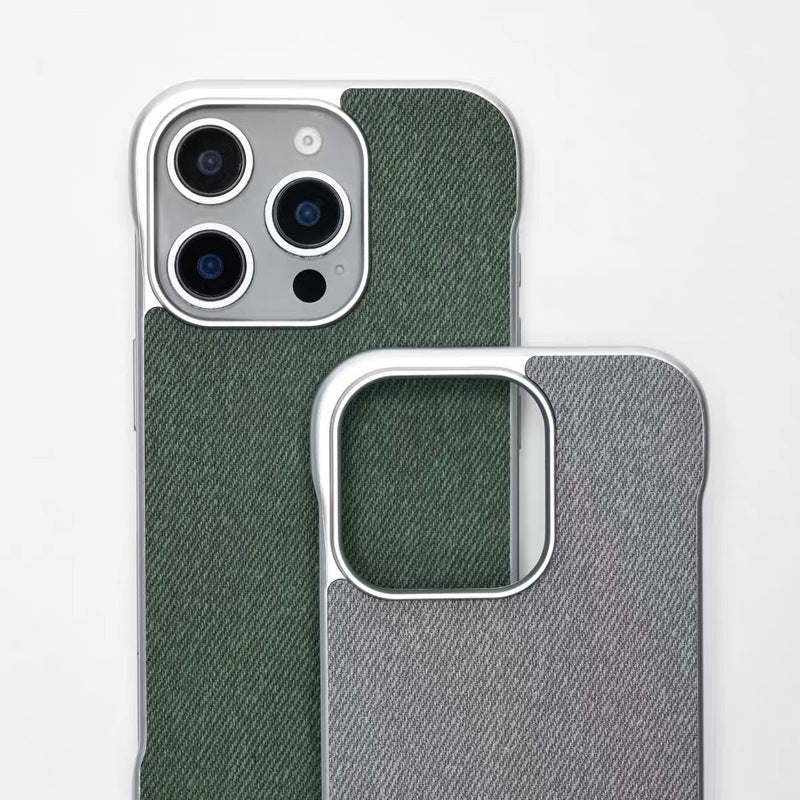 Hemp Leather Pattern Without Border iPhone Case