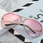 Women's Fashion Lens Sunglasses Gradient Color - Viexta