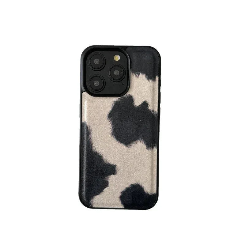 Black And White Animal Pattern iPhone Case - Viexta