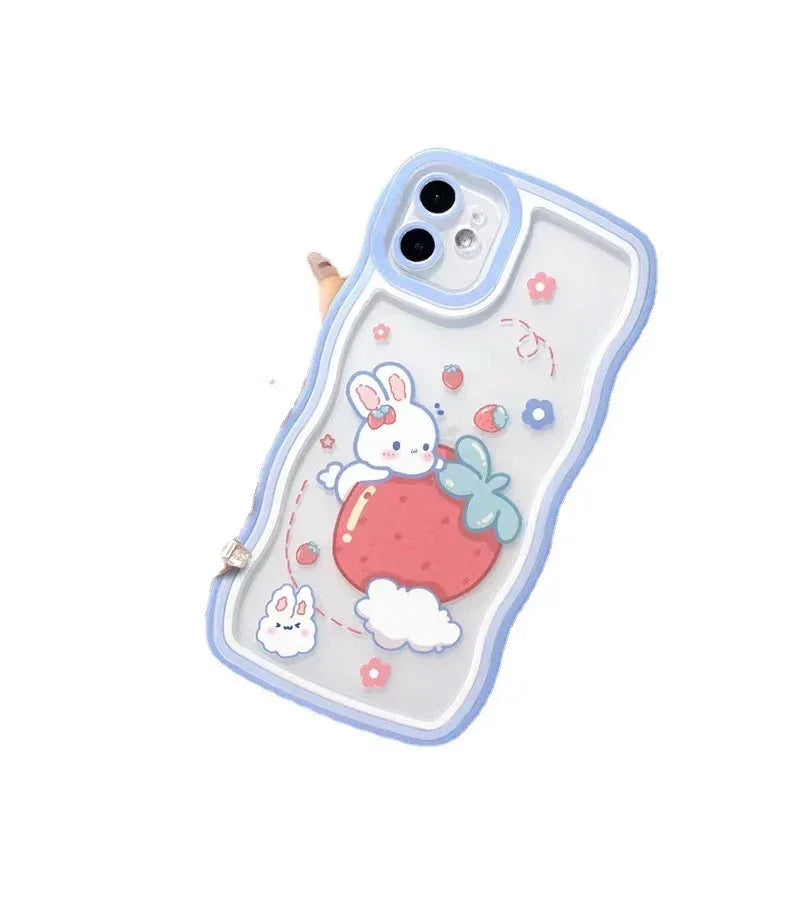 New Strawberry Rabbit Protector iPhone case - Viexta