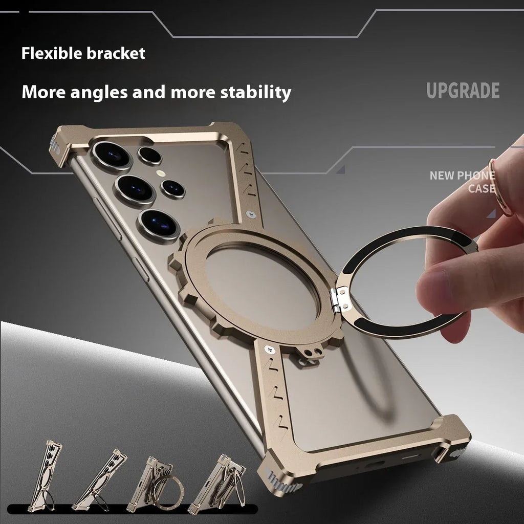 Z-type Heat Dissipation Magnetic Suction Samsung Phone Case - Viexta