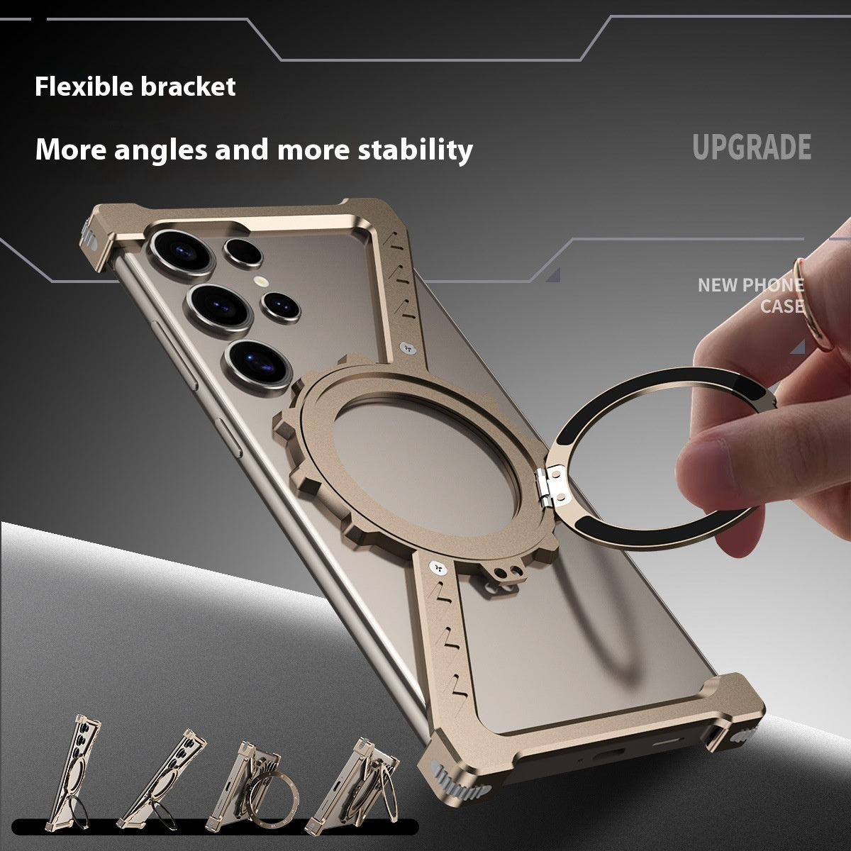 Z-type Heat Dissipation Magnetic Suction Samsung Phone Case