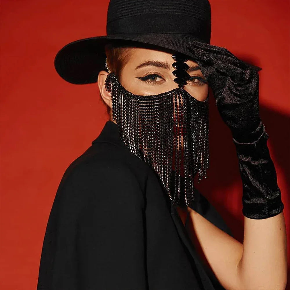 creative-mysterious-diamond-tassel-mask - Viexta