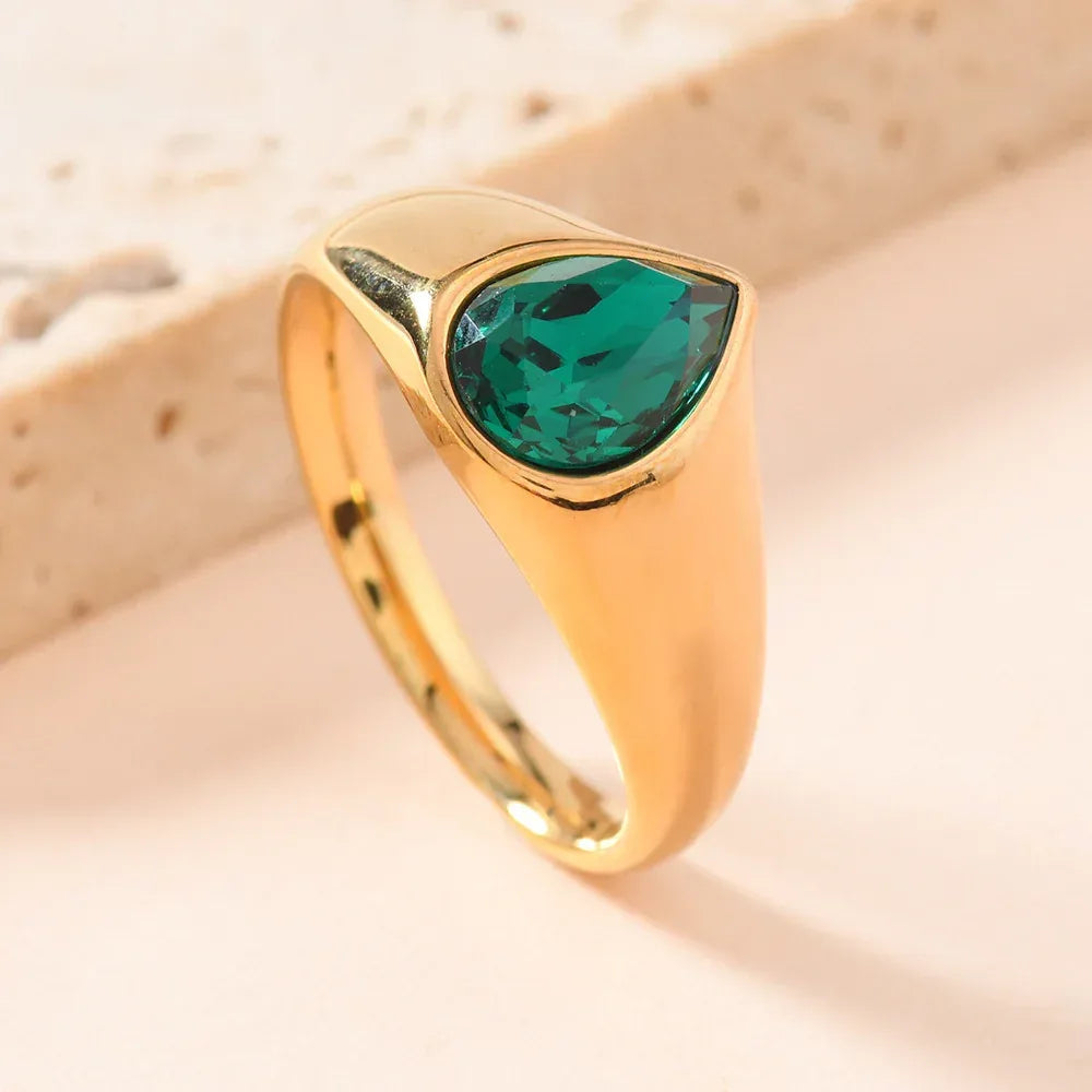 Light Luxury Titanium Steel Ring - Viexta