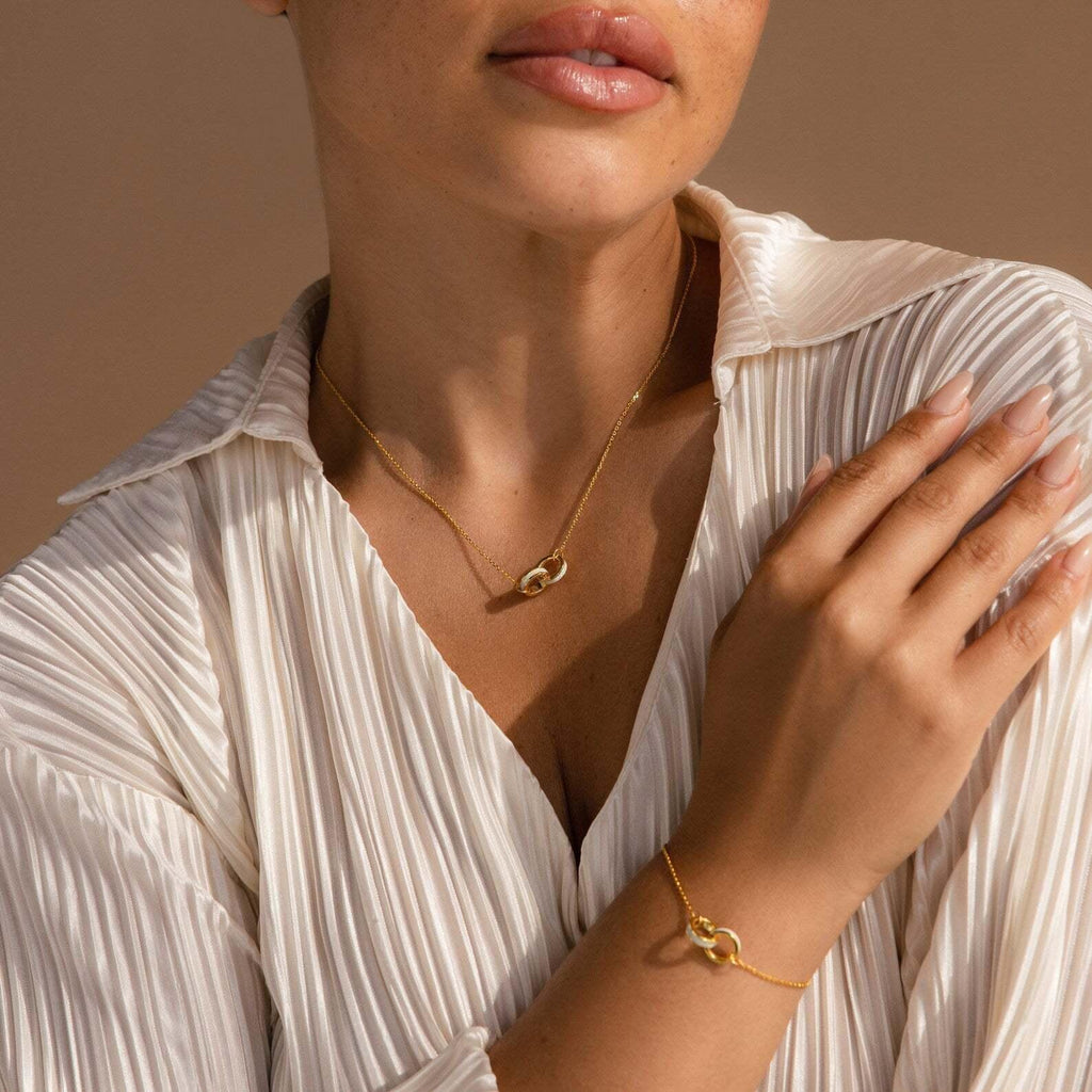 Eternal Locked Asymmetric Necklace/Bracelet - Viexta