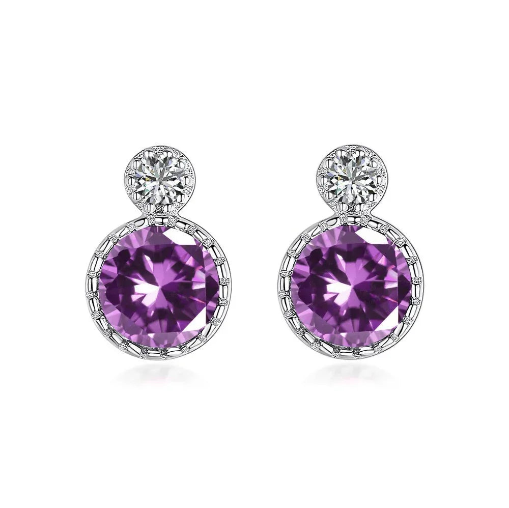 925 Sterling Silver Stud Earrings For Women - Viexta