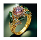 Elegant And Stylish Zircon Womens Ring - Viexta