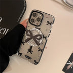 Black Bowknot Magnetic Case iPhone case - Viexta