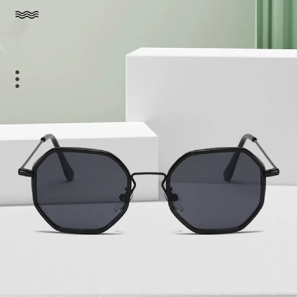 Large Frame Slim Sunglasses - Viexta