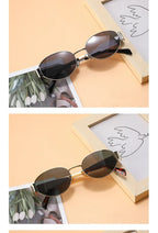 Oval Frame Sunglasses - Viexta