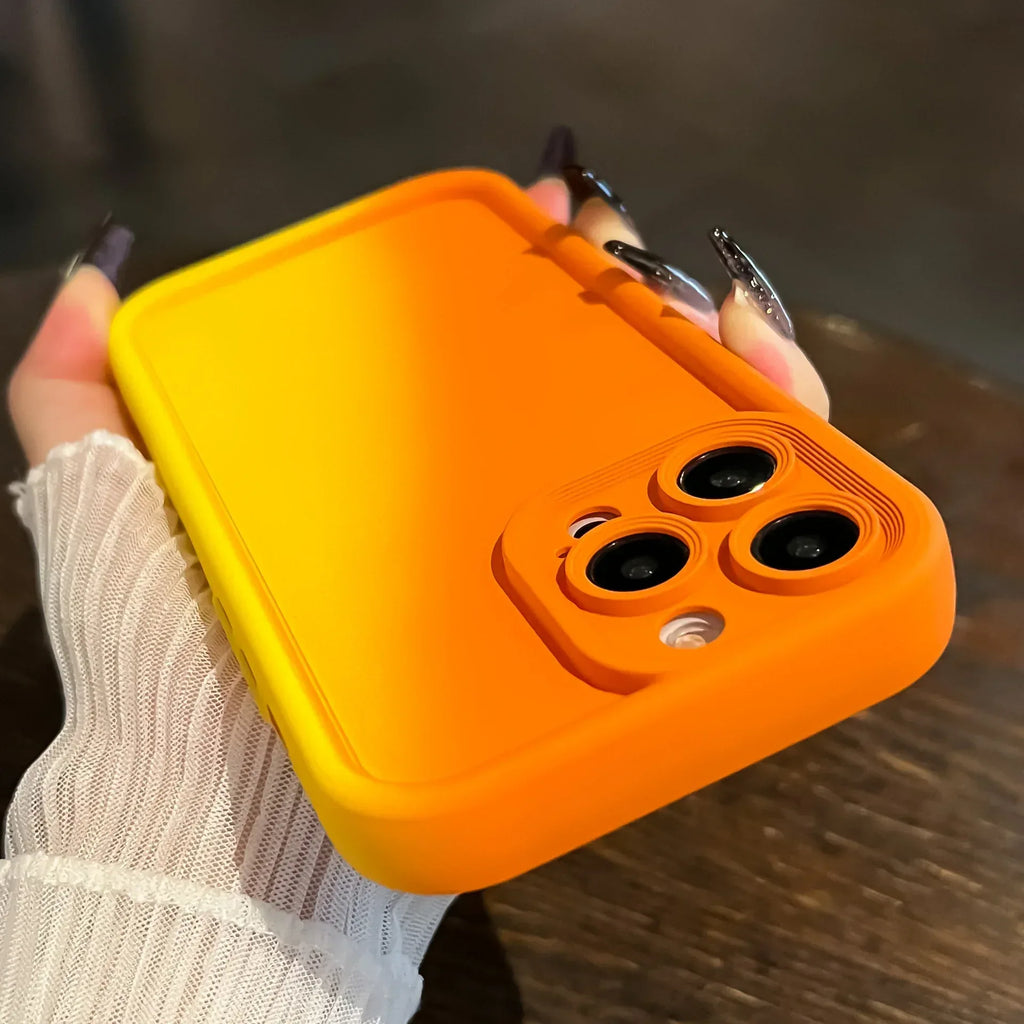 Oblique Stitching Gradient iPhone Case - Viexta