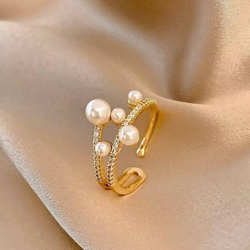 Double Layer Zircon Ring - Viexta