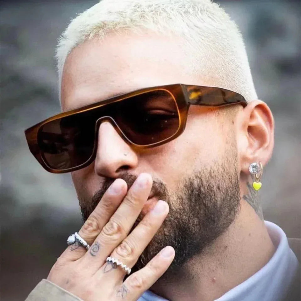 Large Frame Square Sunglasses - Viexta