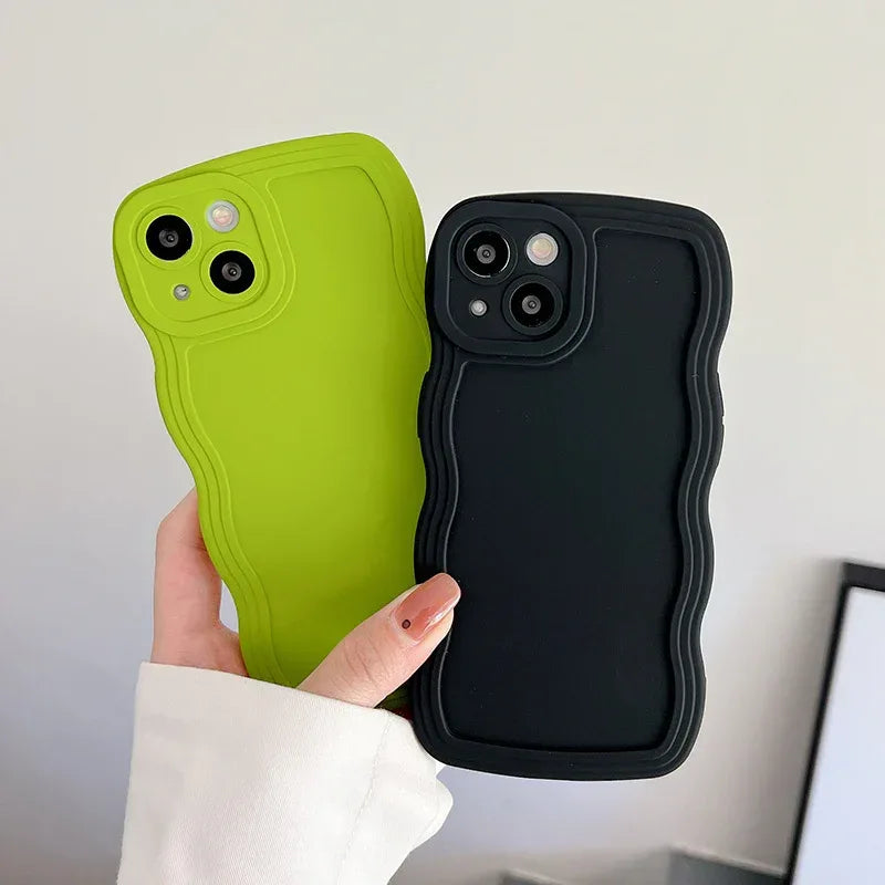 Liquid Wavy Wrist Band Samsung Case - Viexta