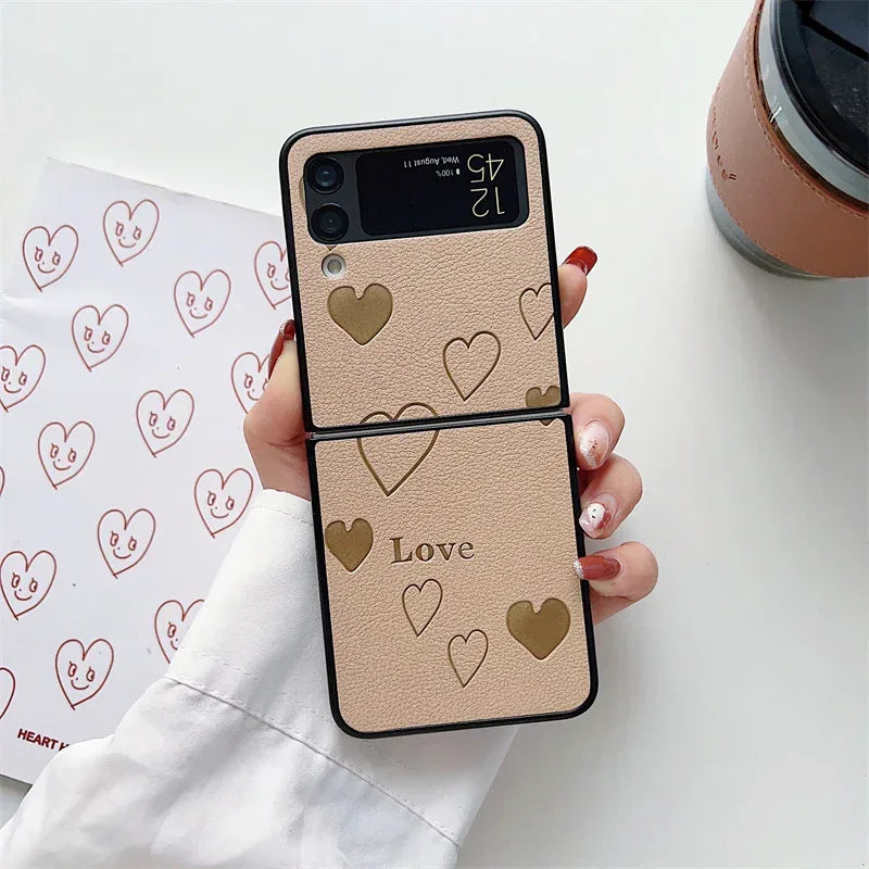 galaxy-z-flip3-love-phone-case-ultra-thin-anti-drop - Viexta
