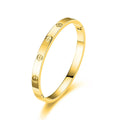 Stainless Steel Cross Nail Bracelet - Viexta