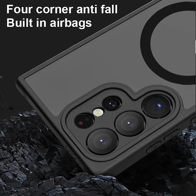 S24 Phone Case Magnetic Suction Case - Viexta