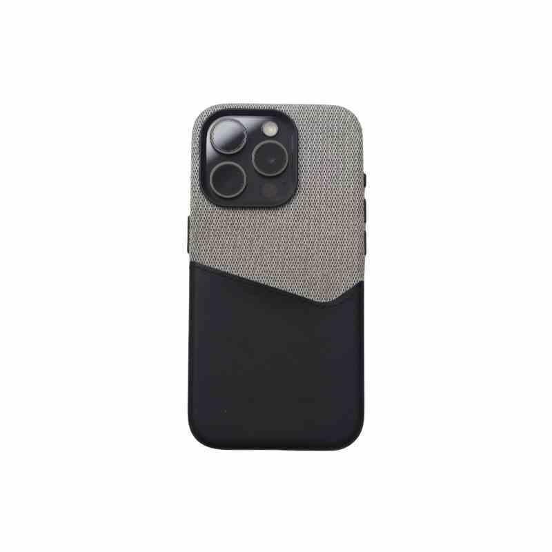 Double Card Leather Magnetic iPhone Case - Viexta