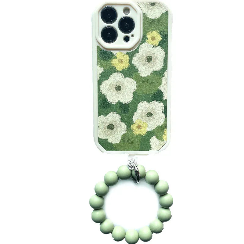 Green Flowers iPhone Case - Viexta
