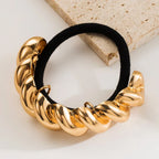 Temperamental Cold Style Metal Twist Hair Accessories - Viexta