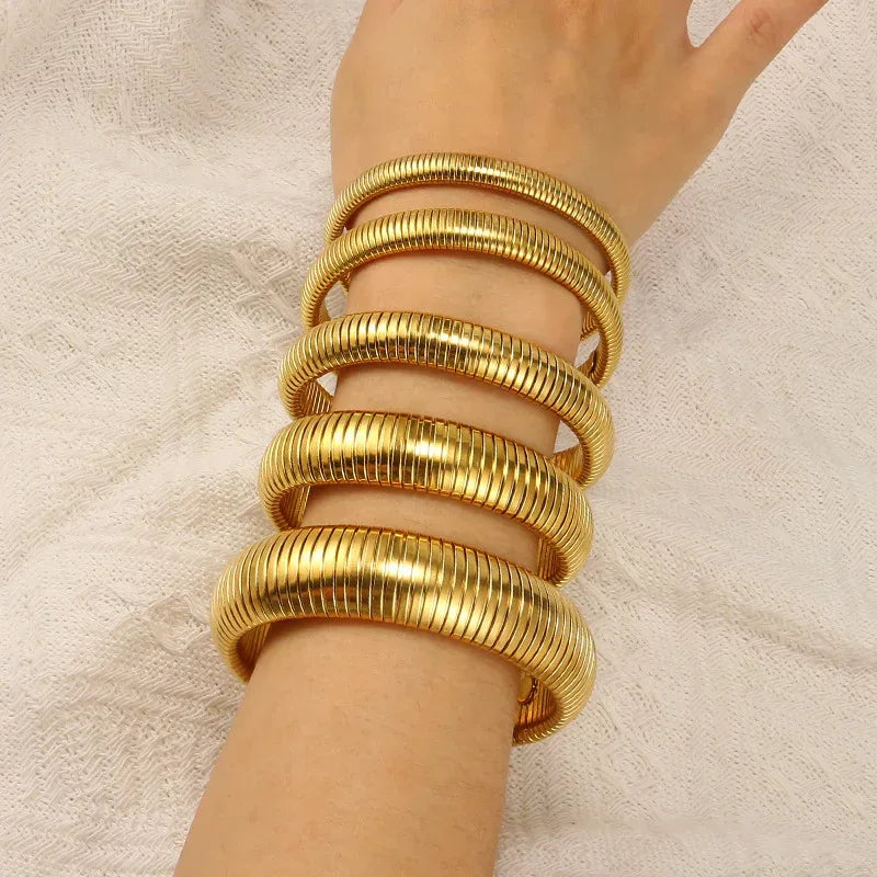 American Titanium Steel Elastic Bracelet - Viexta